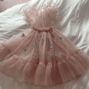 Luisa Sciolli Ruffle Dress